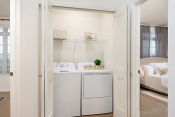 Full-size washer/dryer
